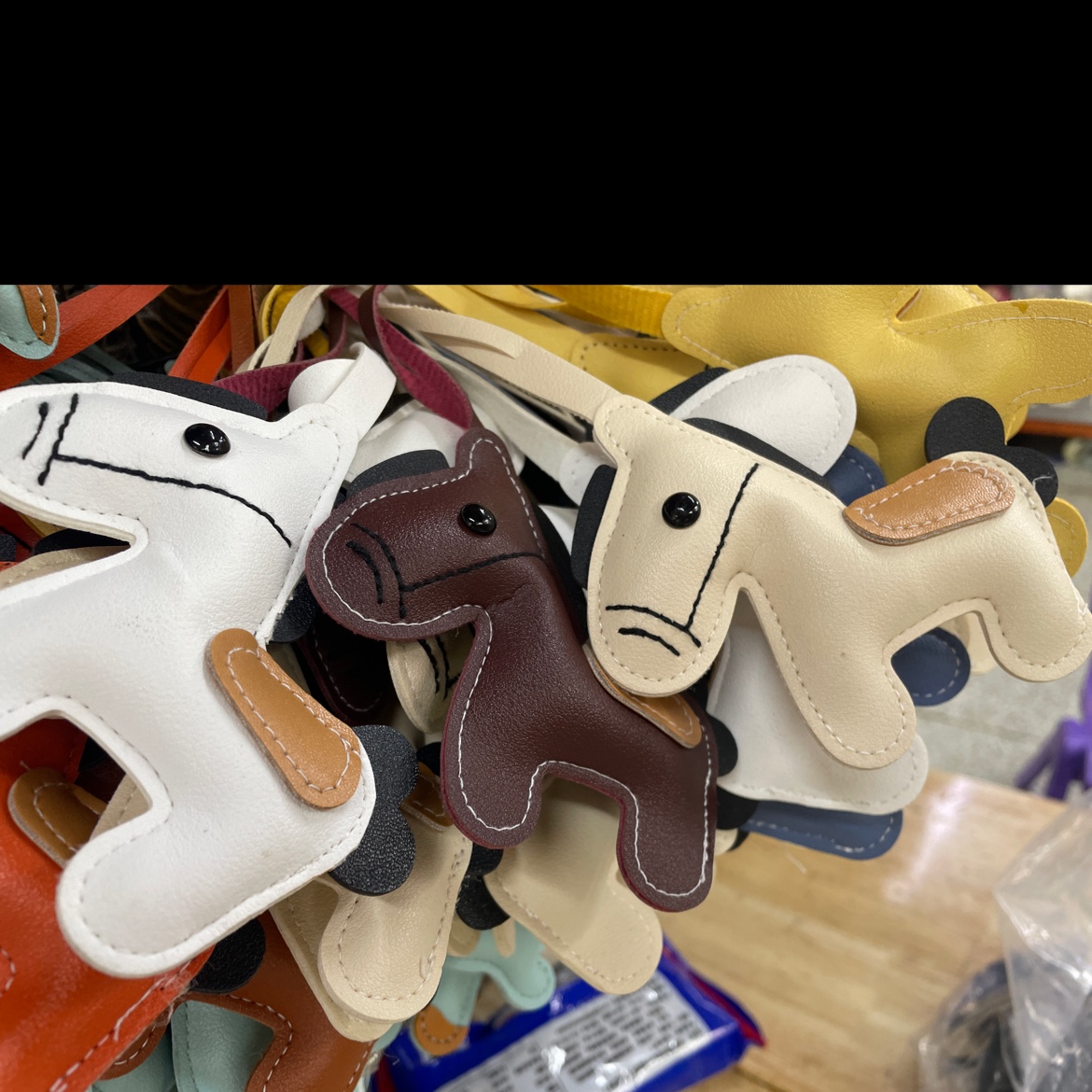 钥匙扣配件，包包挂件，P U充棉卡通，马上有钱系列详情图3