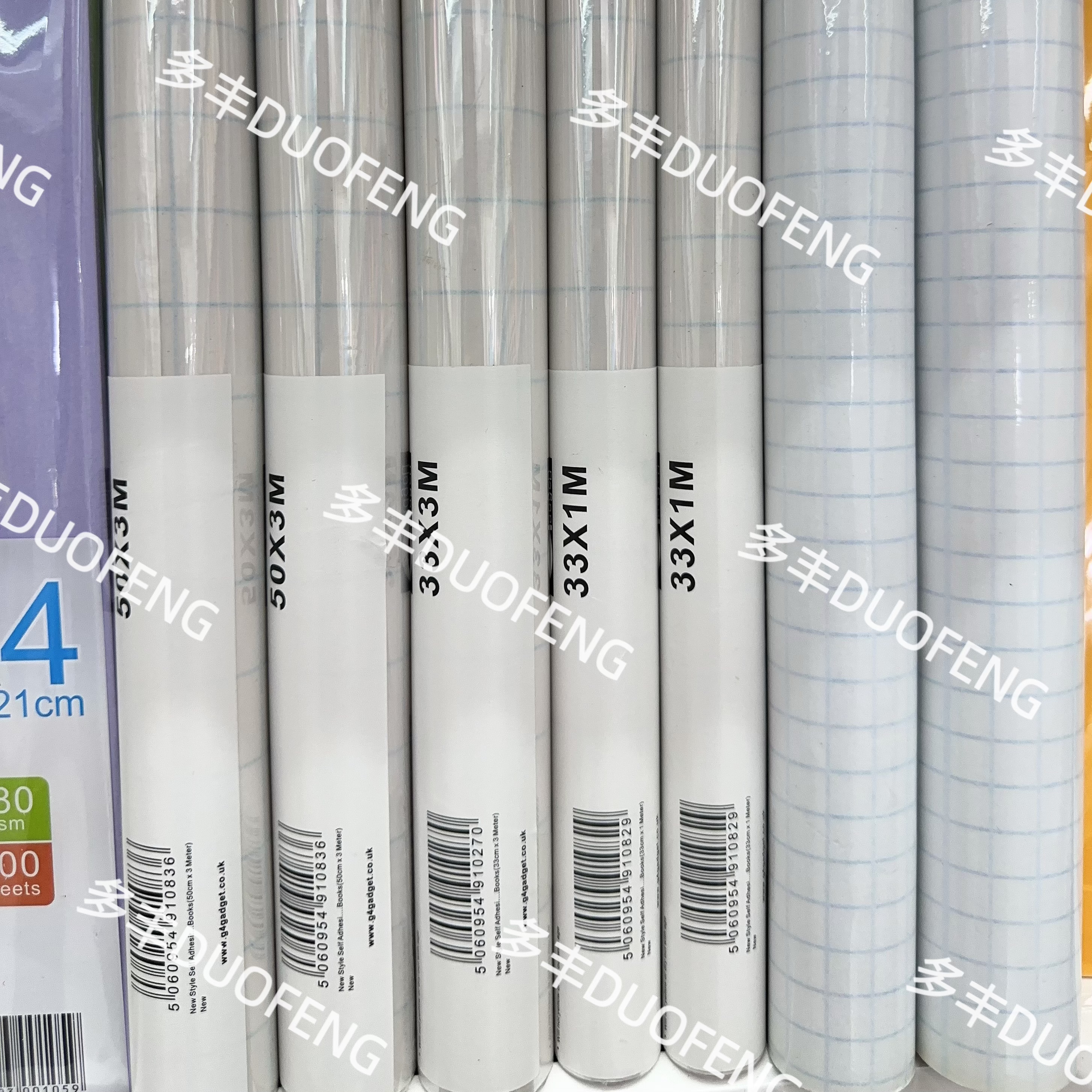 透明膜，书皮／Transparent