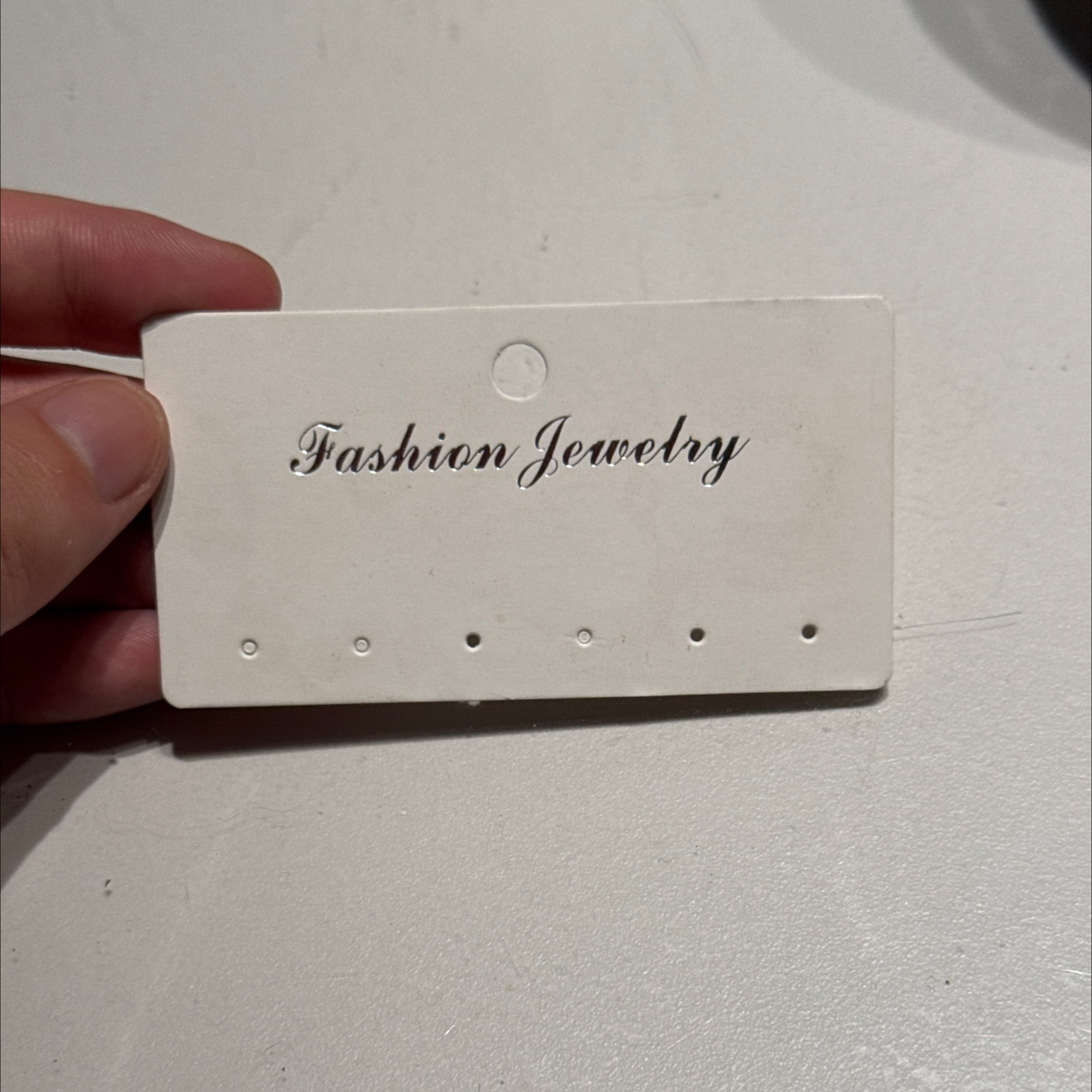 350g白卡三对耳环卡饰品卡片包装产品图