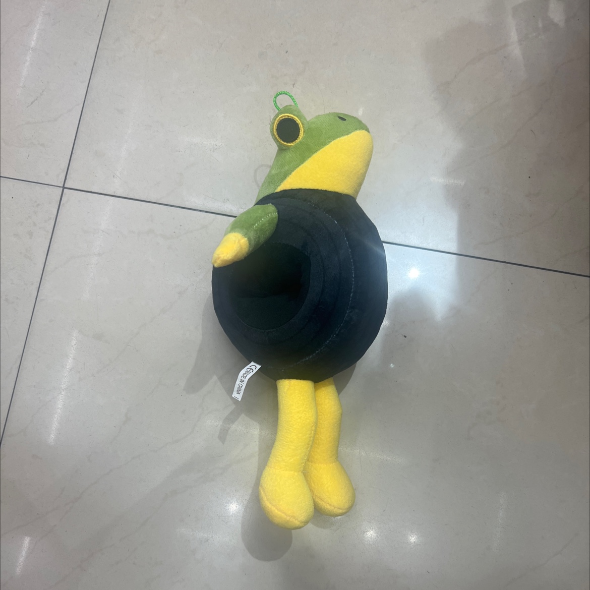 山海经 轮胎青蛙毛绒玩具