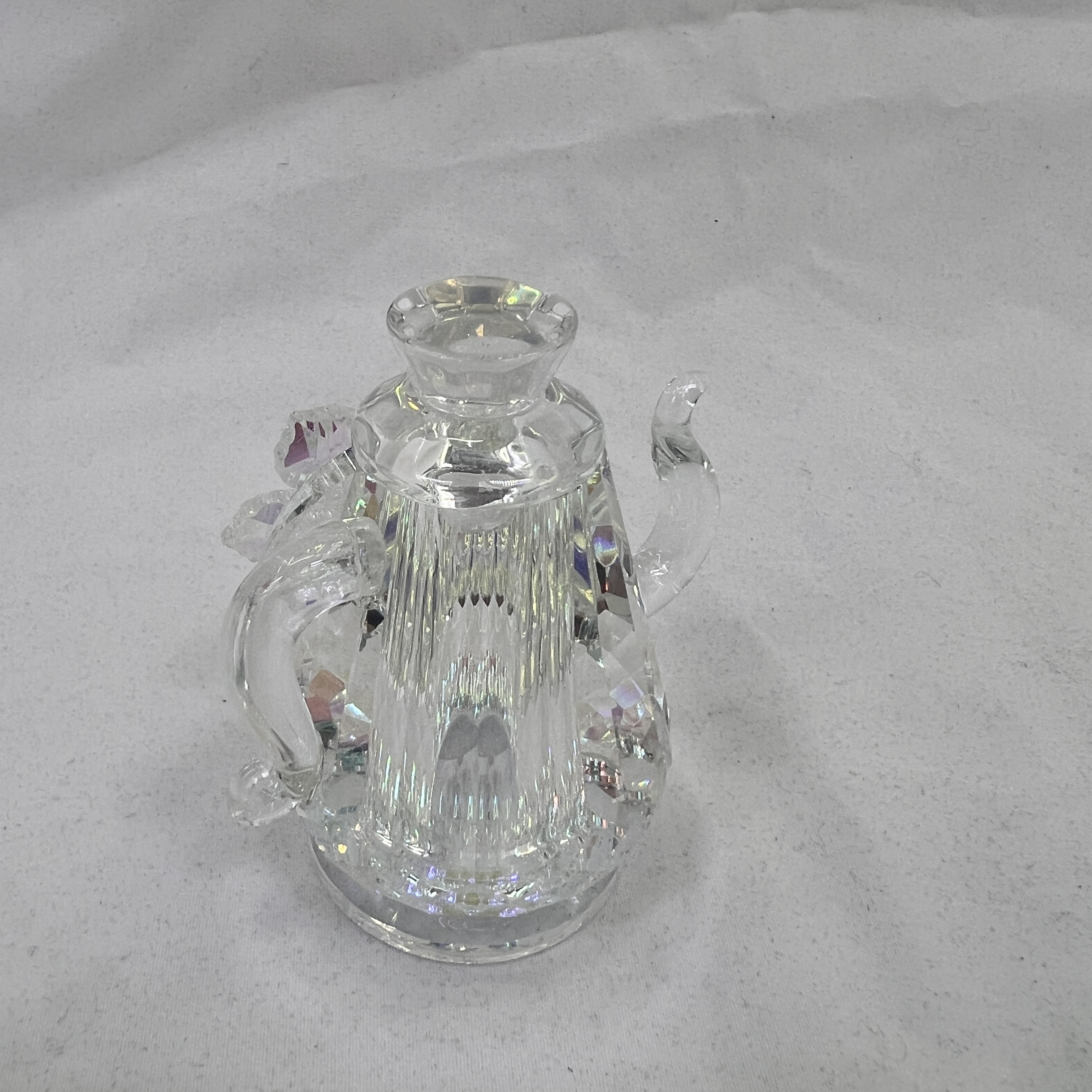 水晶树摆件 圣诞水晶球装饰 水晶珠扁珠家居摆件 创意礼品桌面装饰