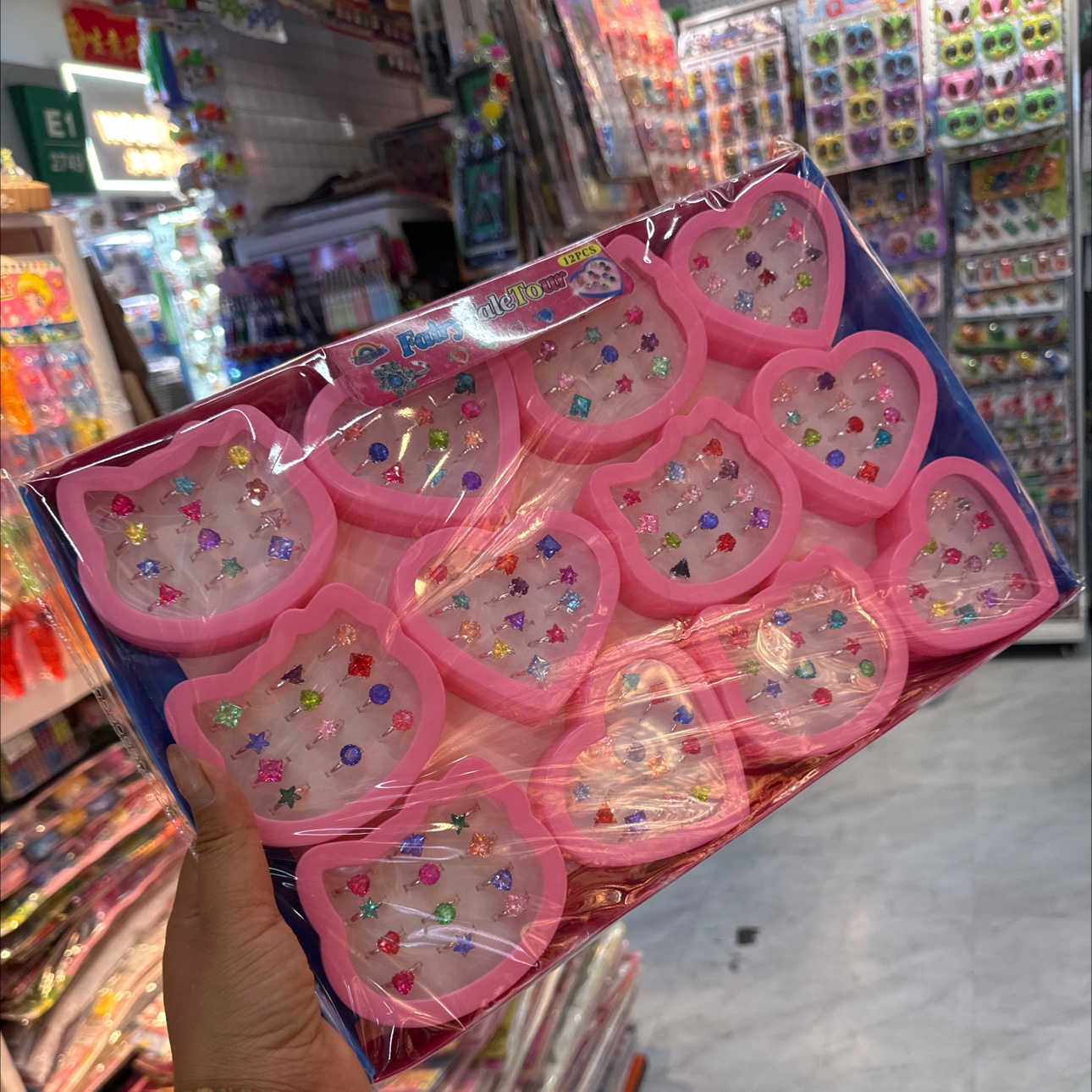 钻石卡通戒子玩具细节图