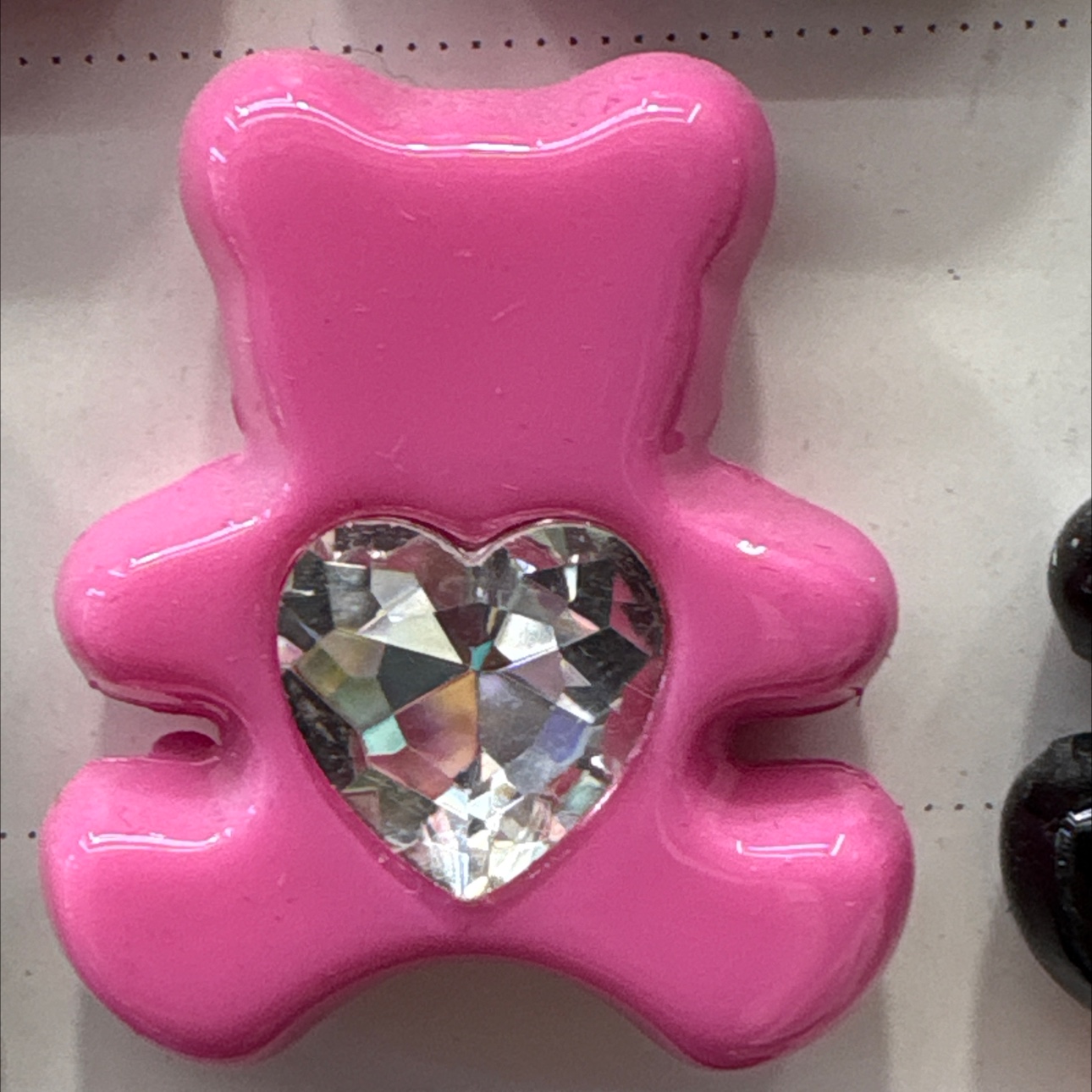 亚克力点钻饰品配件，头饰耳钉，挂件都可以细节图