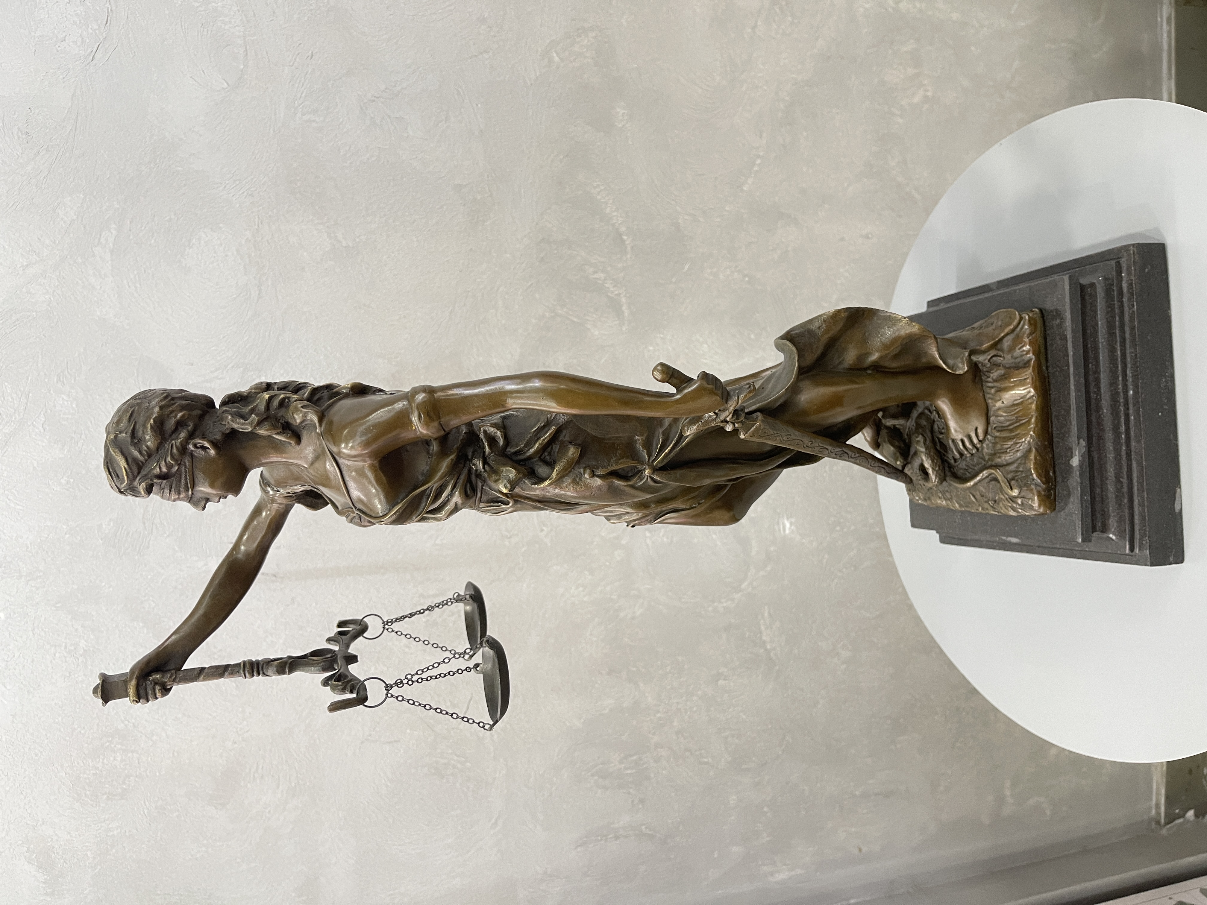 Handicrafts, copper handicrafts, ornaments, Fair Goddess statue ornaments, handicrafts Application Scenario