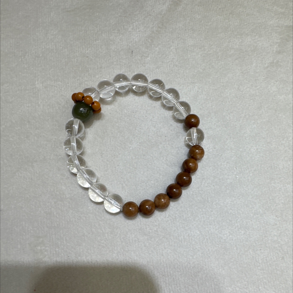 手串天然水晶手链菩提木头手串文艺复古饰品男女款