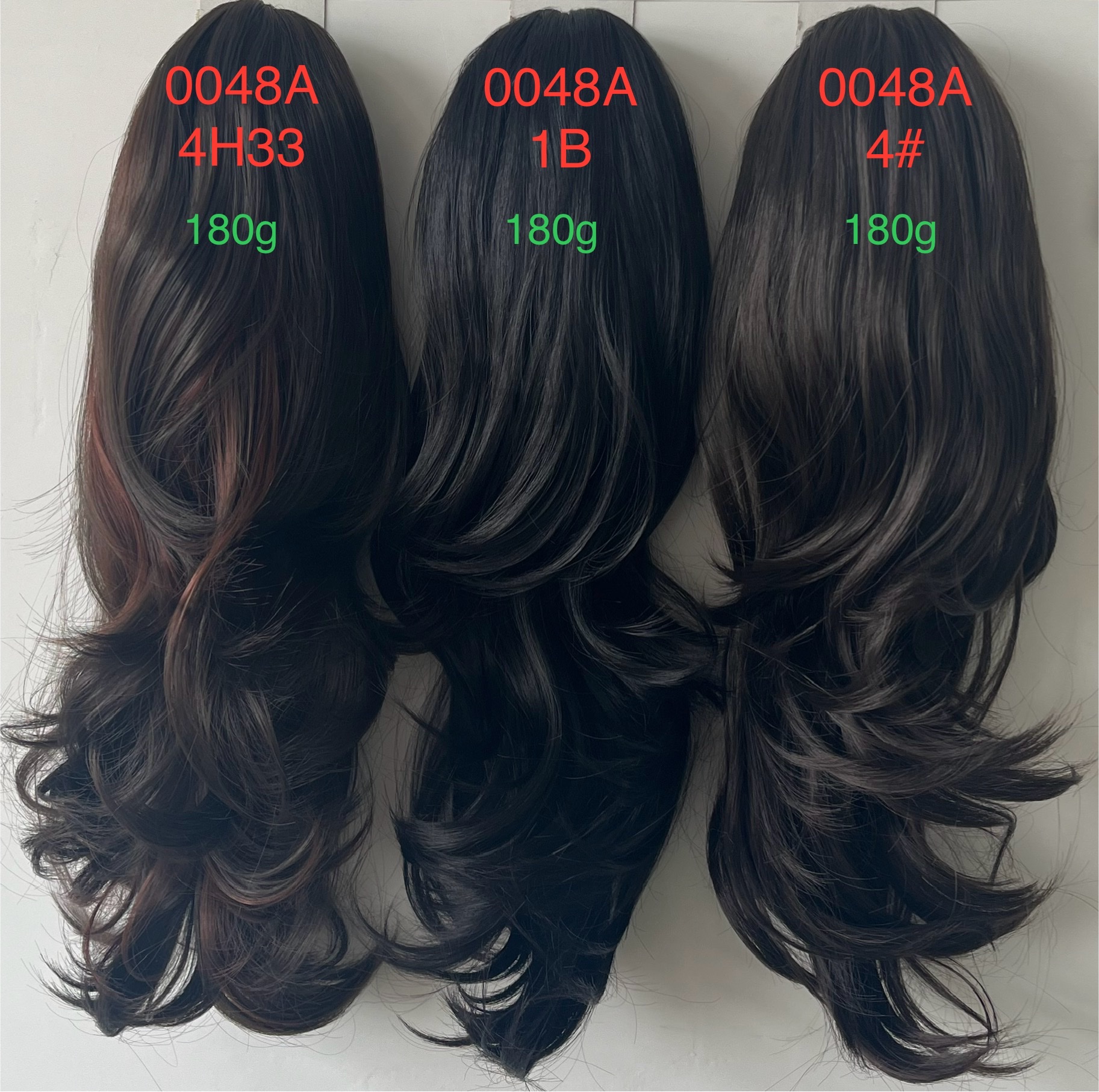 The dragon beard wig is a special head cover for fake girls. It is a lightweight, easy-to-wear, natural and realistic wig in the shape of a doll details Picture
