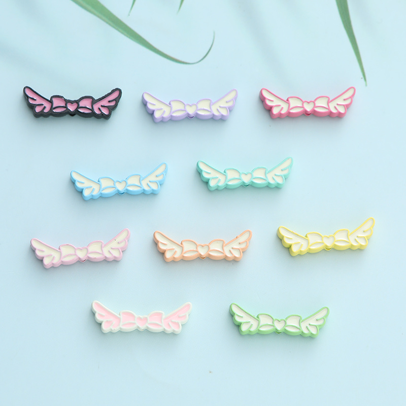 DIY alloy jewelry accessories, lacquered perforated bracelets, necklaces, mobile phone chains, bow accessories, diy jewelry