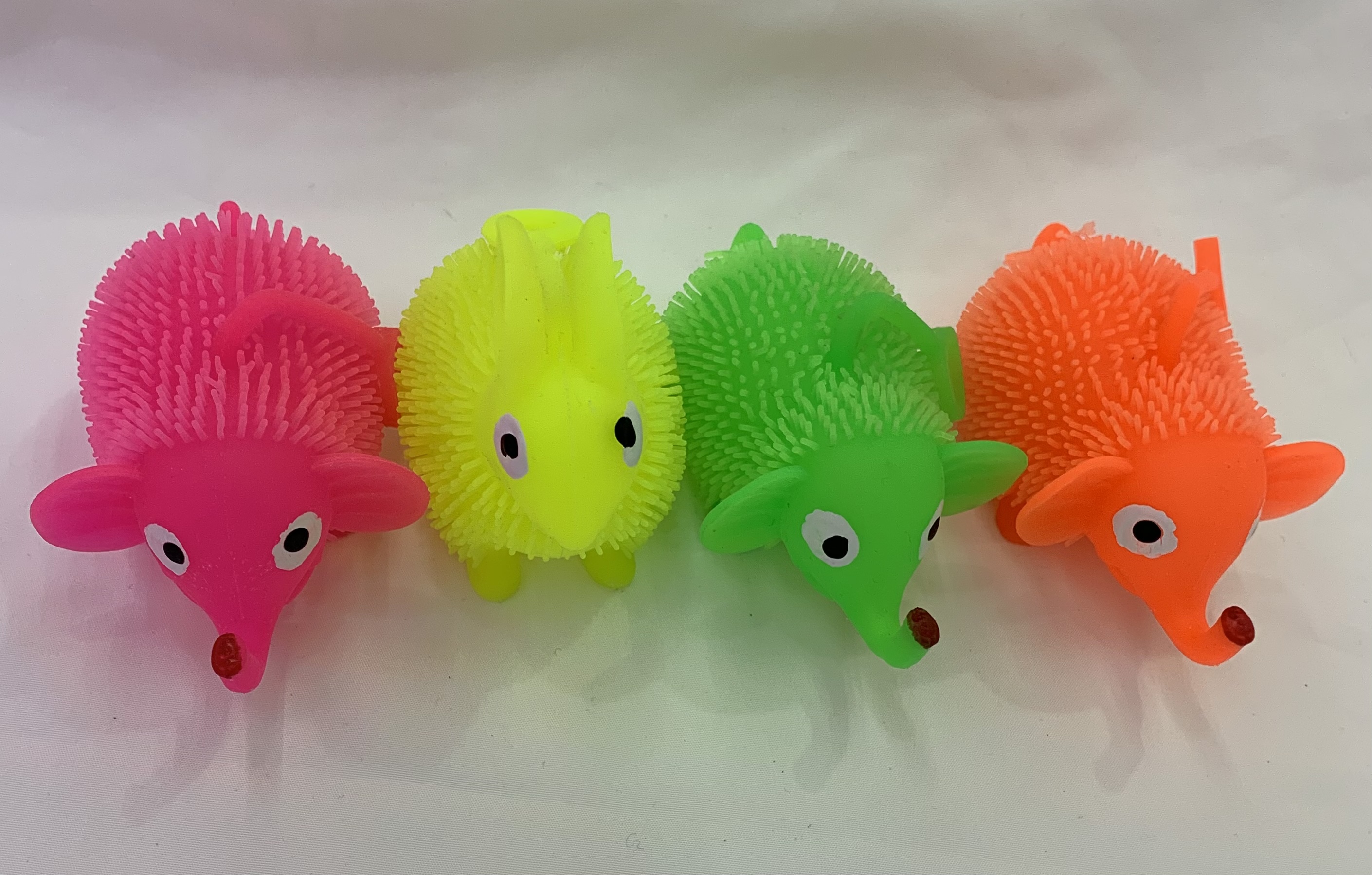 充气带灯小动物解压玩具