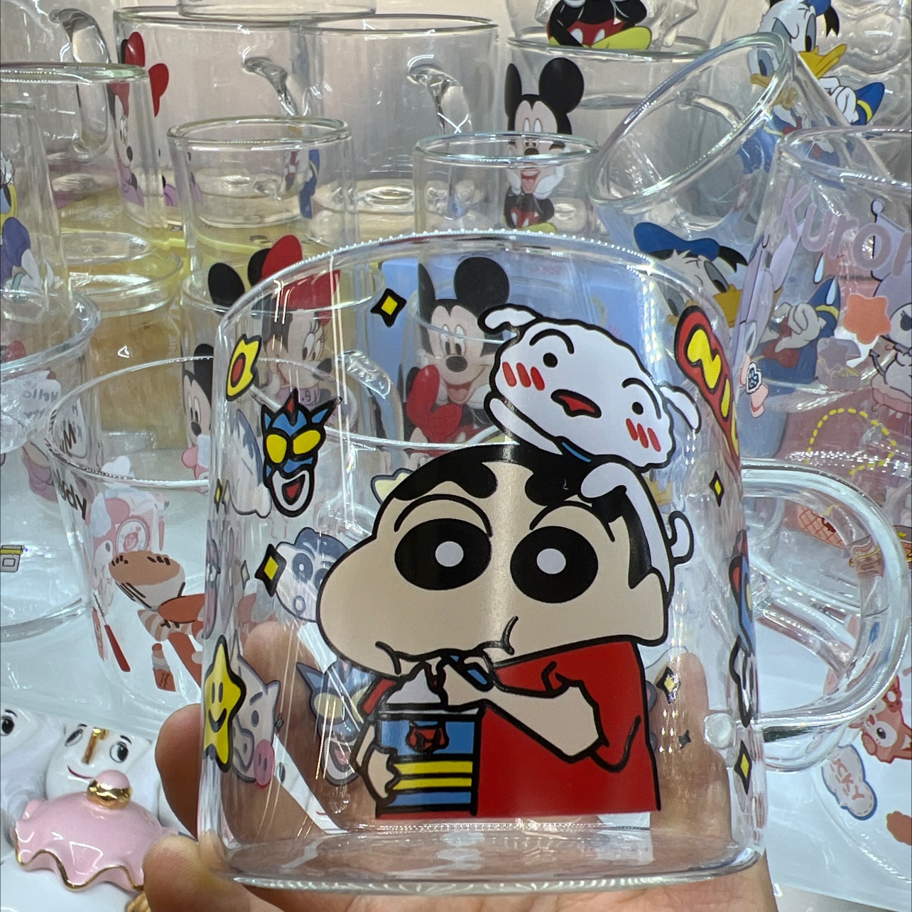 Glass handicrafts, glass craft gifts, glass cartoon handicrafts, glass gift cups, glazed vases details Picture