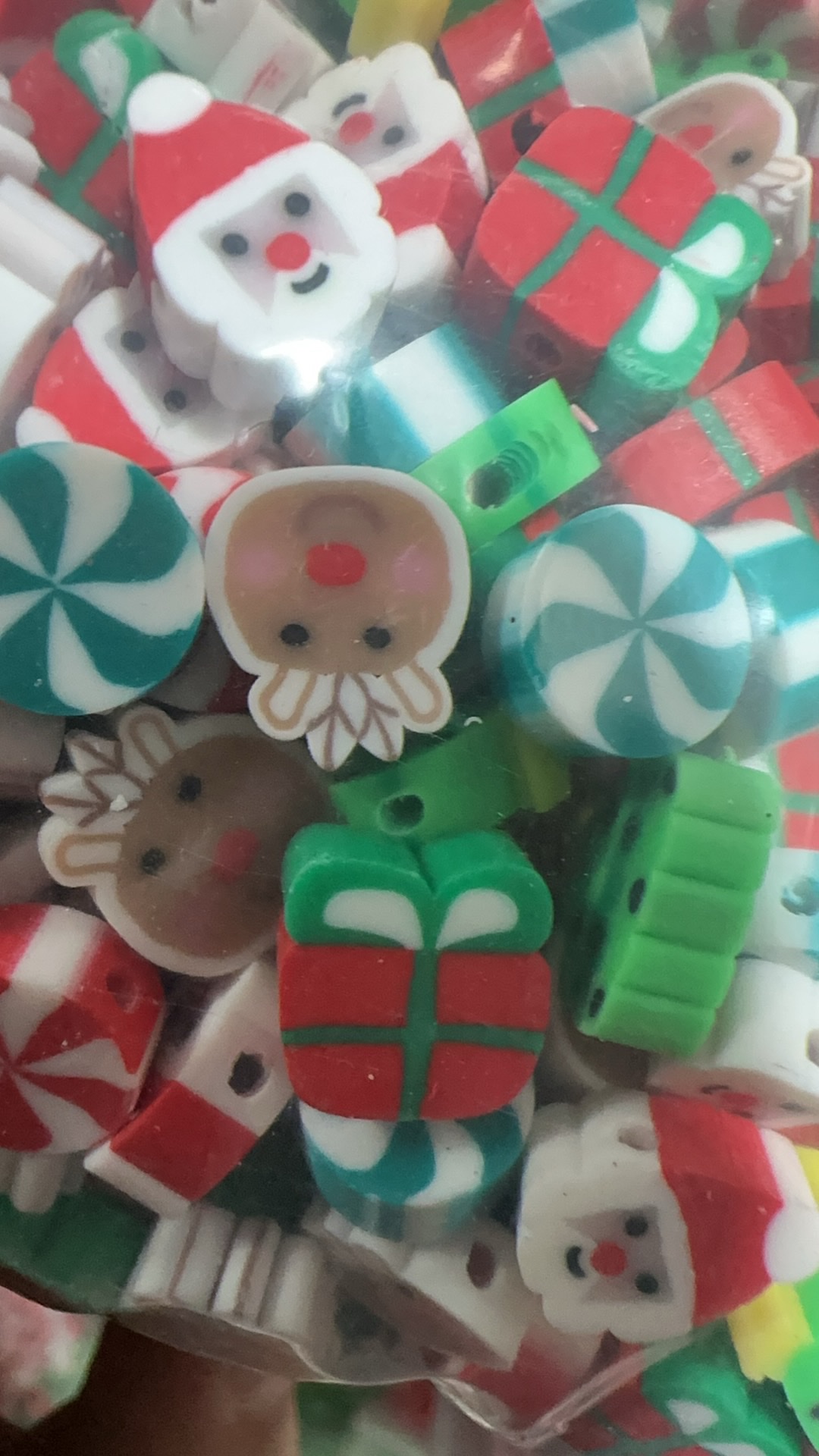 Soft Clay diy Slicing Christmas series