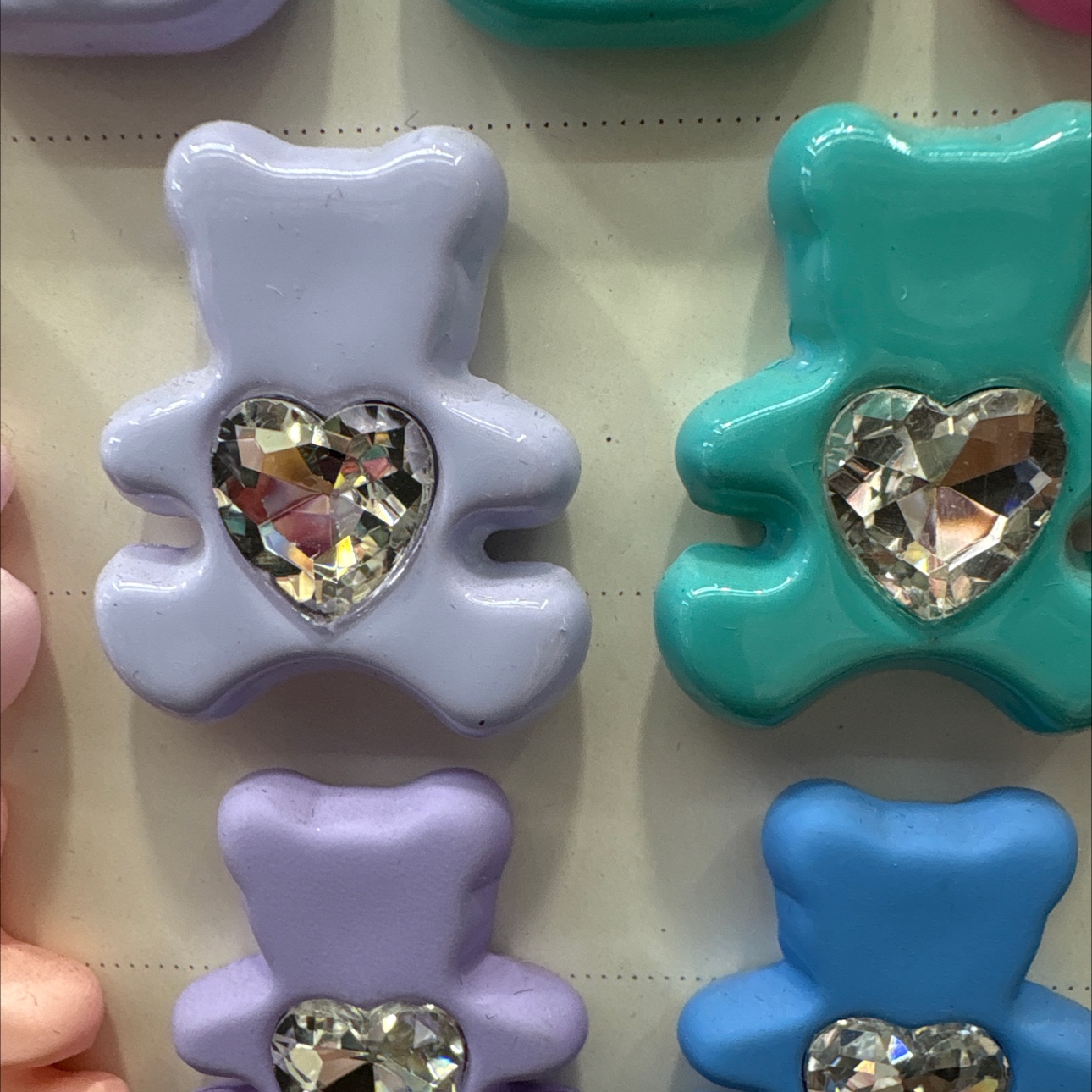 亚克力点钻饰品配件，头饰耳钉，挂件都可以详情图7