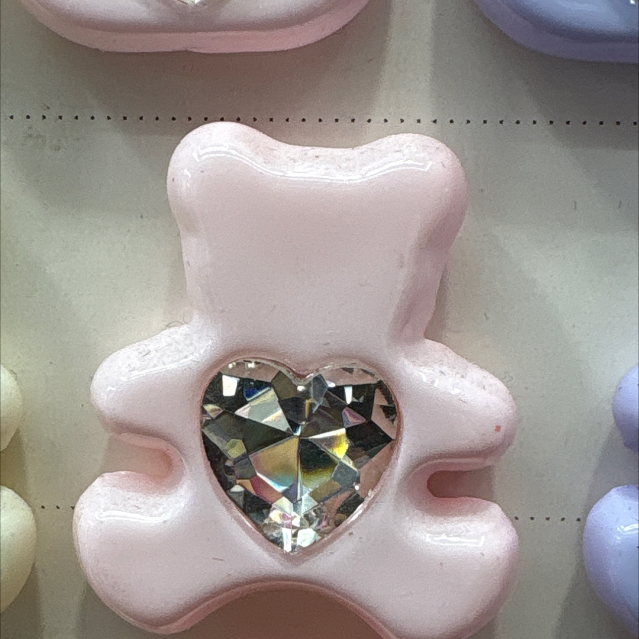 亚克力点钻饰品配件，头饰耳钉，挂件都可以详情图3