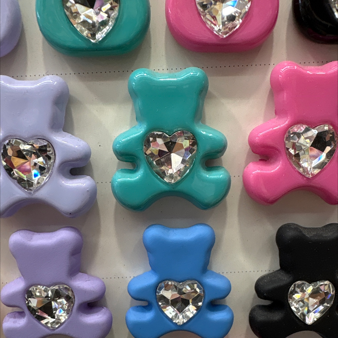 亚克力点钻饰品配件，头饰耳钉，挂件都可以详情图11