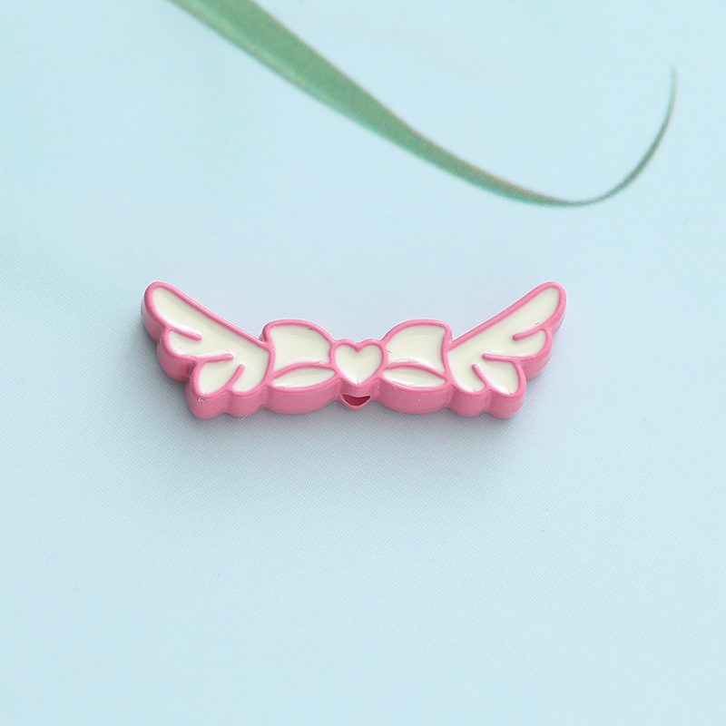 DIY alloy jewelry accessories, lacquered perforated bracelets, necklaces, mobile phone chains, bow accessories, diy jewelry Specification image