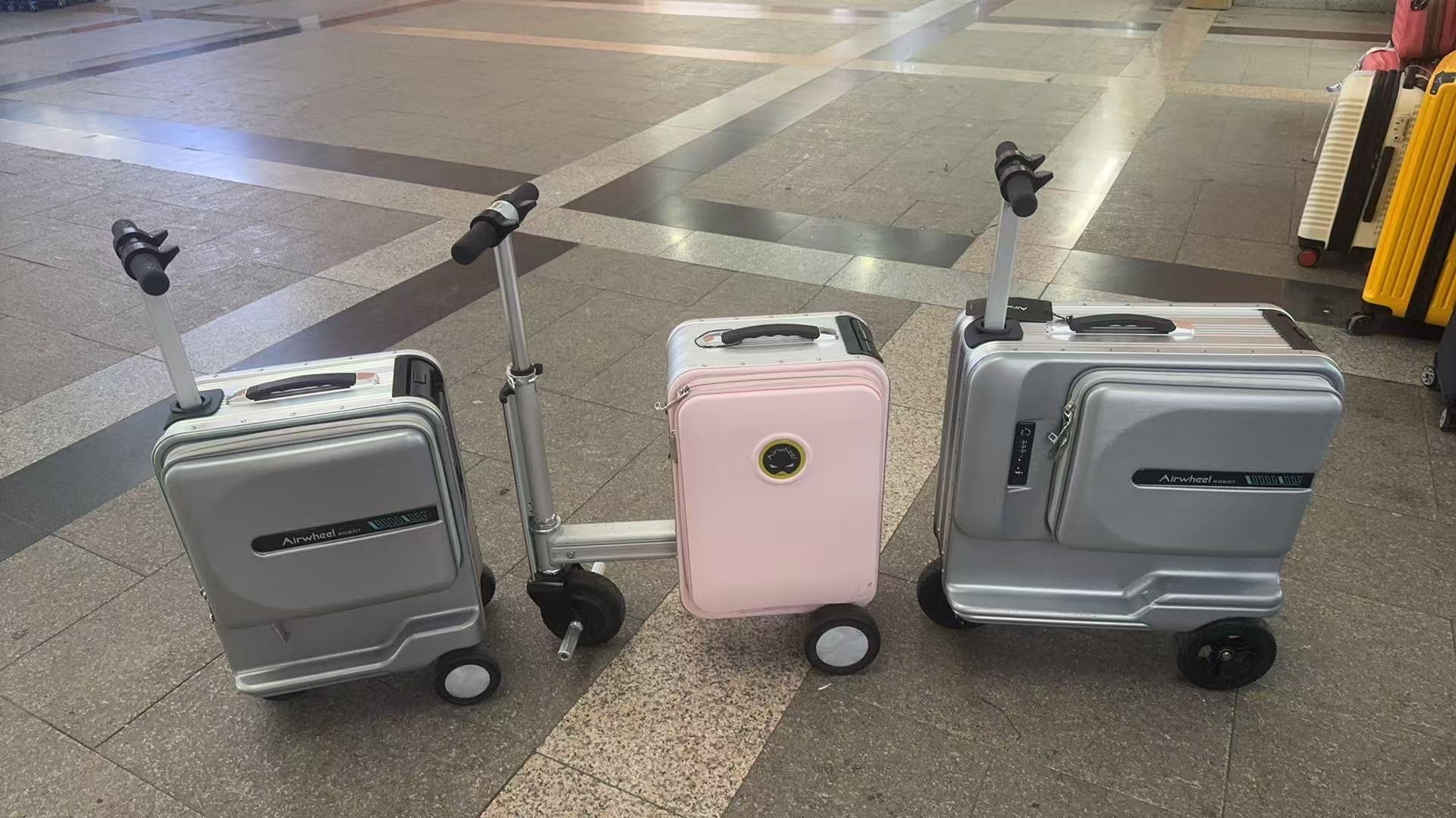 电动旅行箱拉杆包 行李箱三件套装 小箱子便携出行旅行箱旅行箱细节图