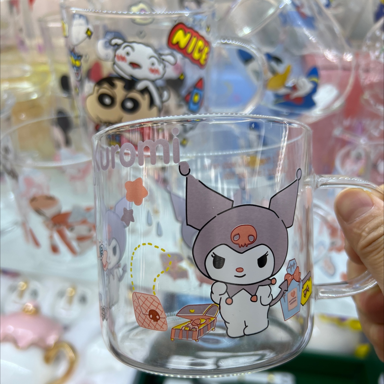 Glass handicrafts, glass craft gifts, glass cartoon handicrafts, glass gift cups, glazed vases