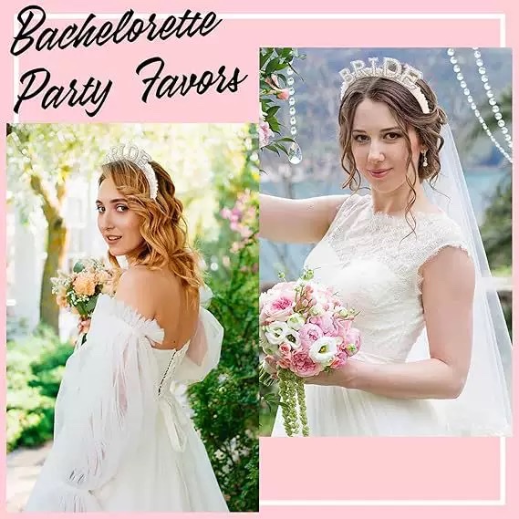 The bride's hairband is a fashionable and simple style hair accessory. It is a multi-functional and versatile headpiece for ladies Specification image