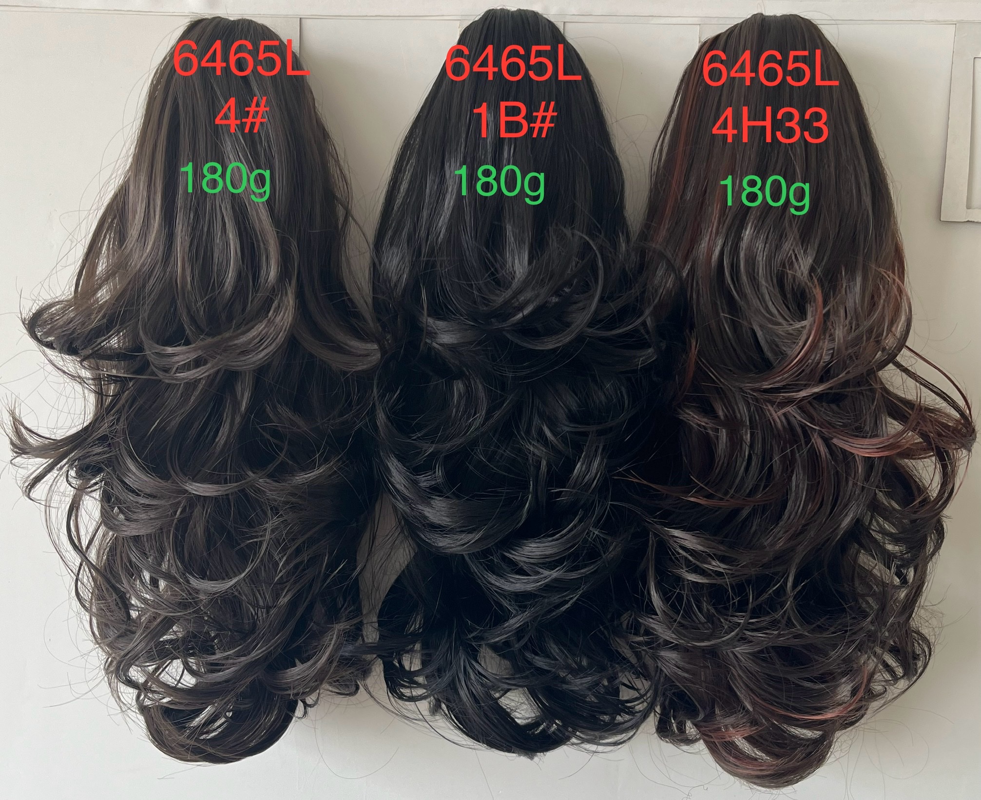 The dragon beard wig is a special head cover for fake girls. It is a lightweight, easy-to-wear, natural and realistic wig in the shape of a doll Specification image