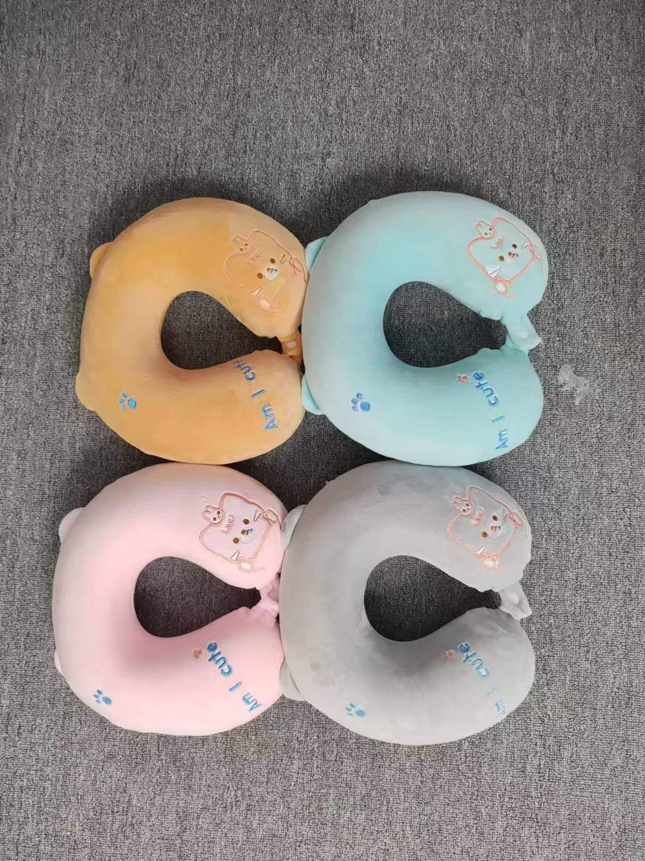 2025年颈枕儿童毛绒玩具跨境电商园毛绒可爱玩具柔软抱枕礼物毛绒玩具儿童玩具玩具产品图