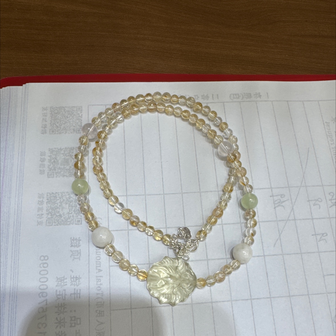 手串天然水晶手链菩提木头手串男女款饰品礼物文艺风