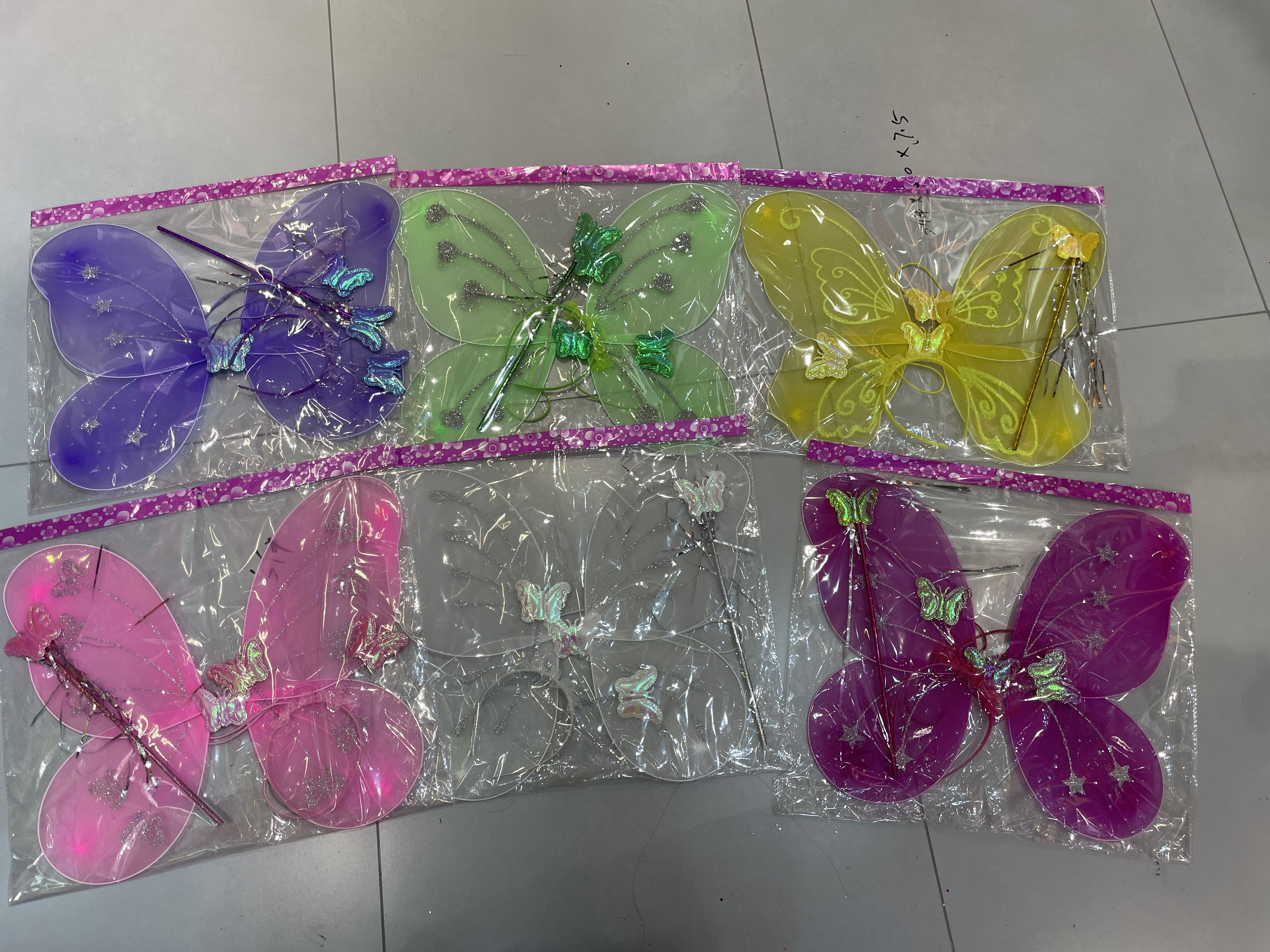 新款儿童演出服装女表演装扮道具 天使蝴蝶翅膀精灵翅膀厂家批发小玩具