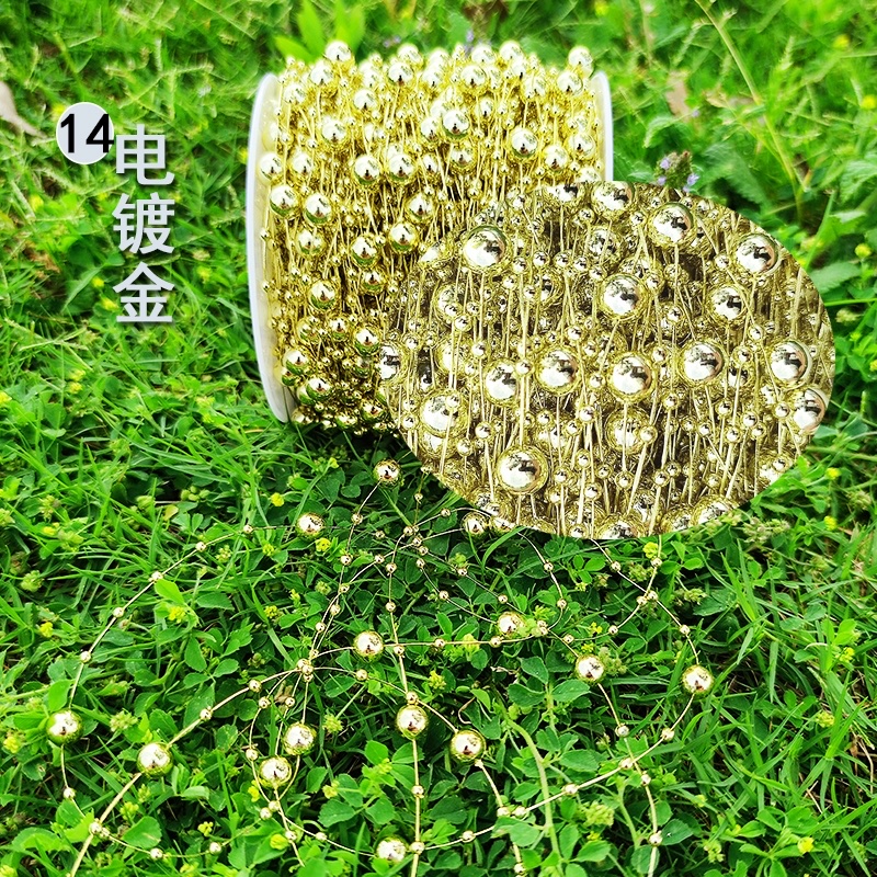 8+3mm starry Sky electroplated wire beads for festive Christmas lighting fixtures, toys, headwear and jewelry beads detail image 4