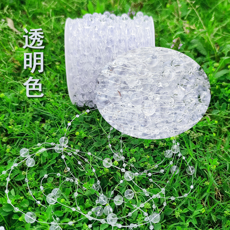 8+3mm starry Sky baked paint electroplated connecting beads diy headwear, Christmas handmade ornaments, toys, wedding decoration bead chains, and beading details Picture