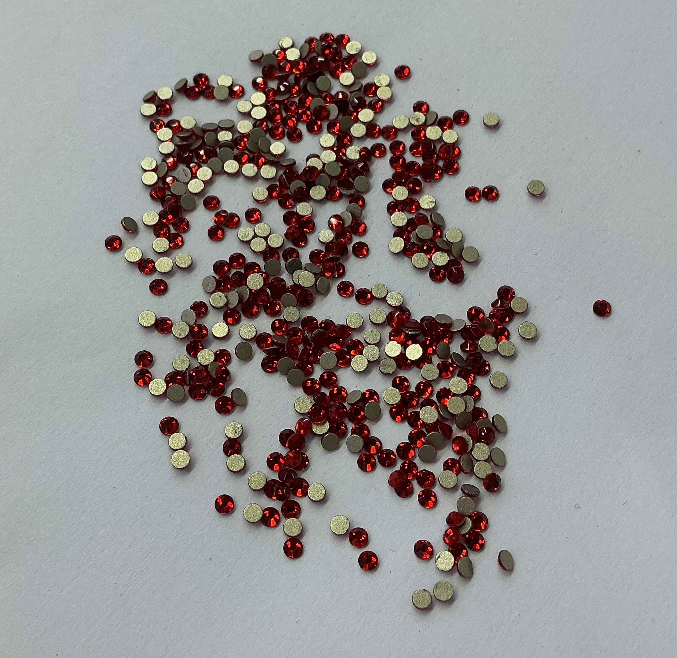 DIY flat-bottomed diamond, light red gold base, imitation Austrian diamond, nail diamond, decorative diamond details Picture