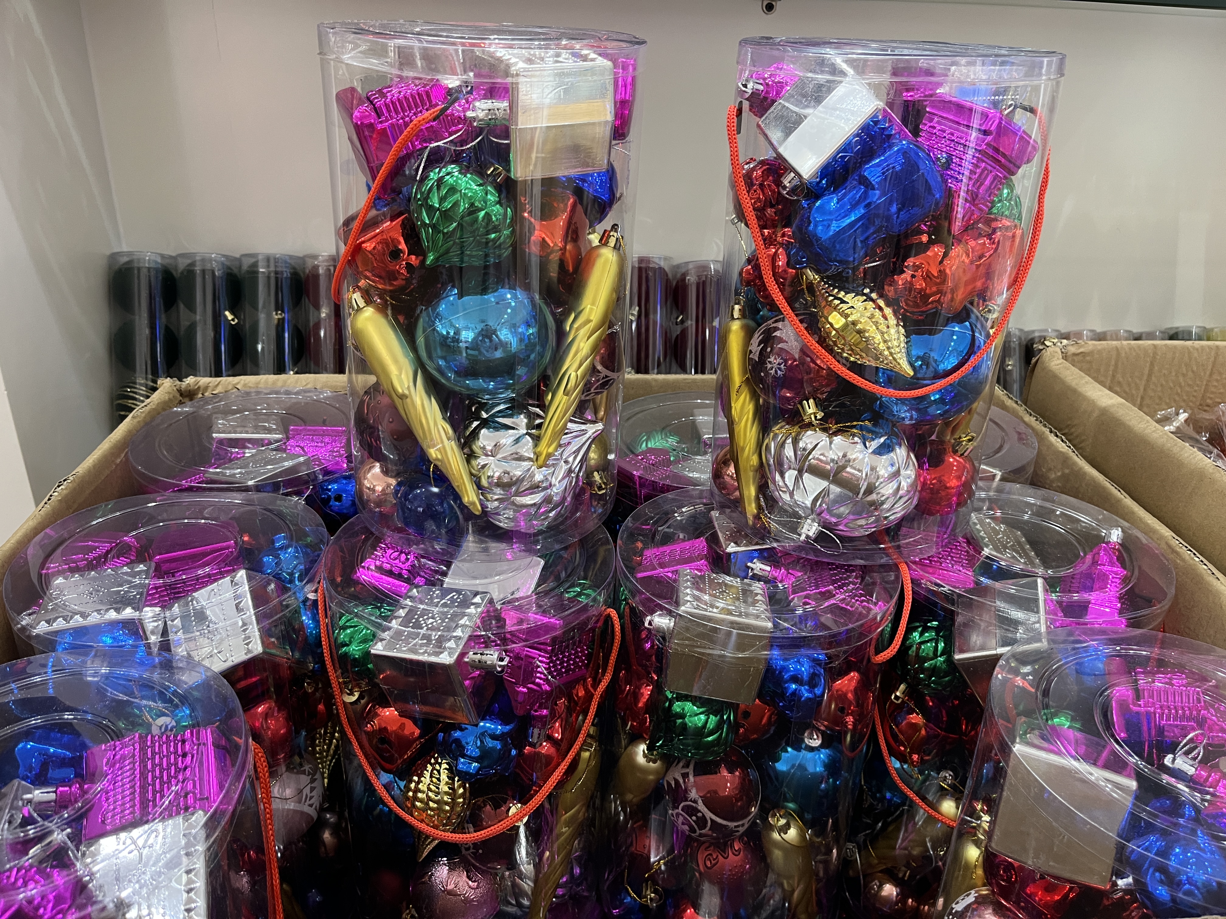 圣诞装饰品/圣诞挂件/圣诞球/多多筒/现货