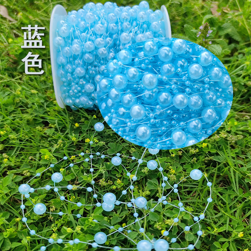 8+3mm lacquered electroplated connecting beads diy Christmas headwear, handcrafted jewelry, wedding decoration, lacquered beading detail image 4