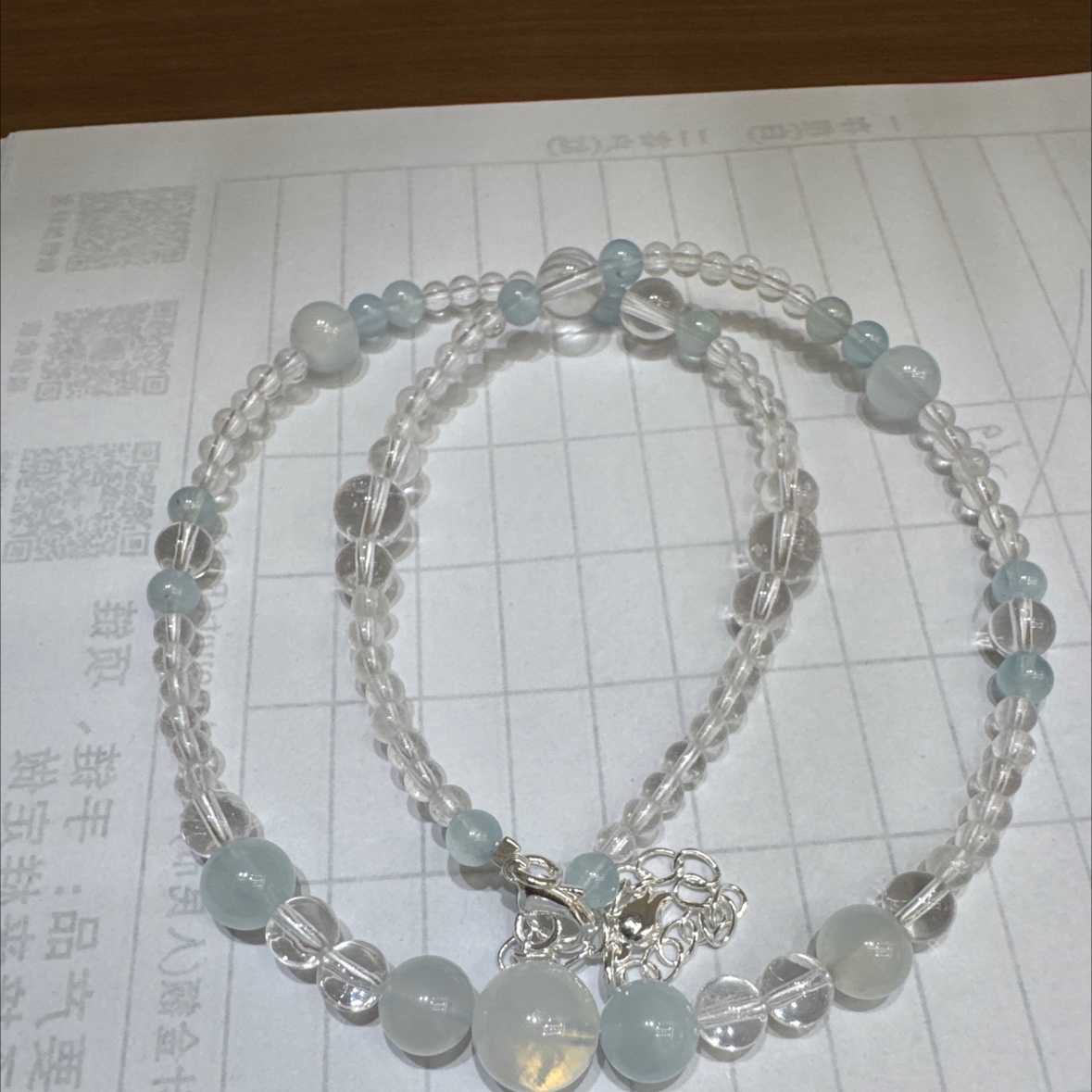 手串天然水晶手链菩提木头手串男女款时尚饰品礼物