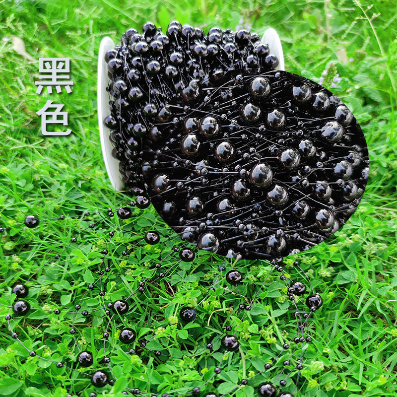 8+3mm lacquered electroplated connecting beads diy Christmas headwear, handcrafted jewelry, wedding decoration, lacquered beading detail image 6