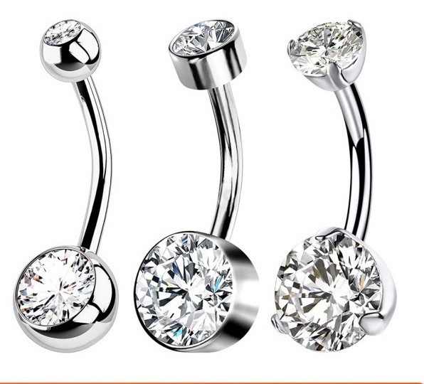 仙人 16g钛合金 耳环唇环 镀金卡扣环搭扣环无缝环 耳骨环详情图1