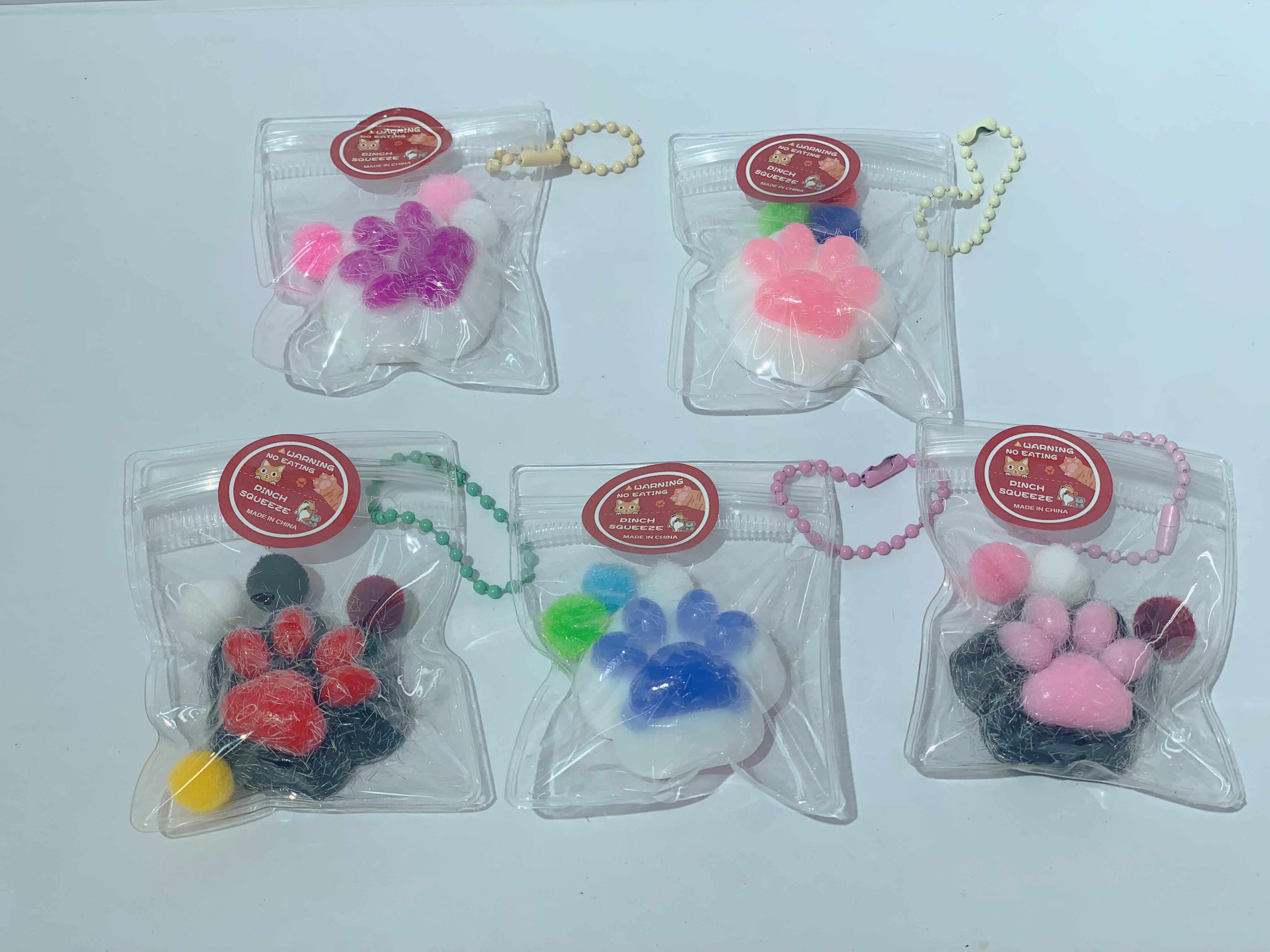 捏捏乐小挂件 减压玩具捏捏乐 仓鼠捏捏乐捏捏乐捏捏乐解压按按乐白底实物图