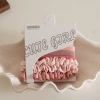 6 new Spring and summer gradient non-damaging towel and small intestine band set, sweet high ponytail hair band and headband Item Picture