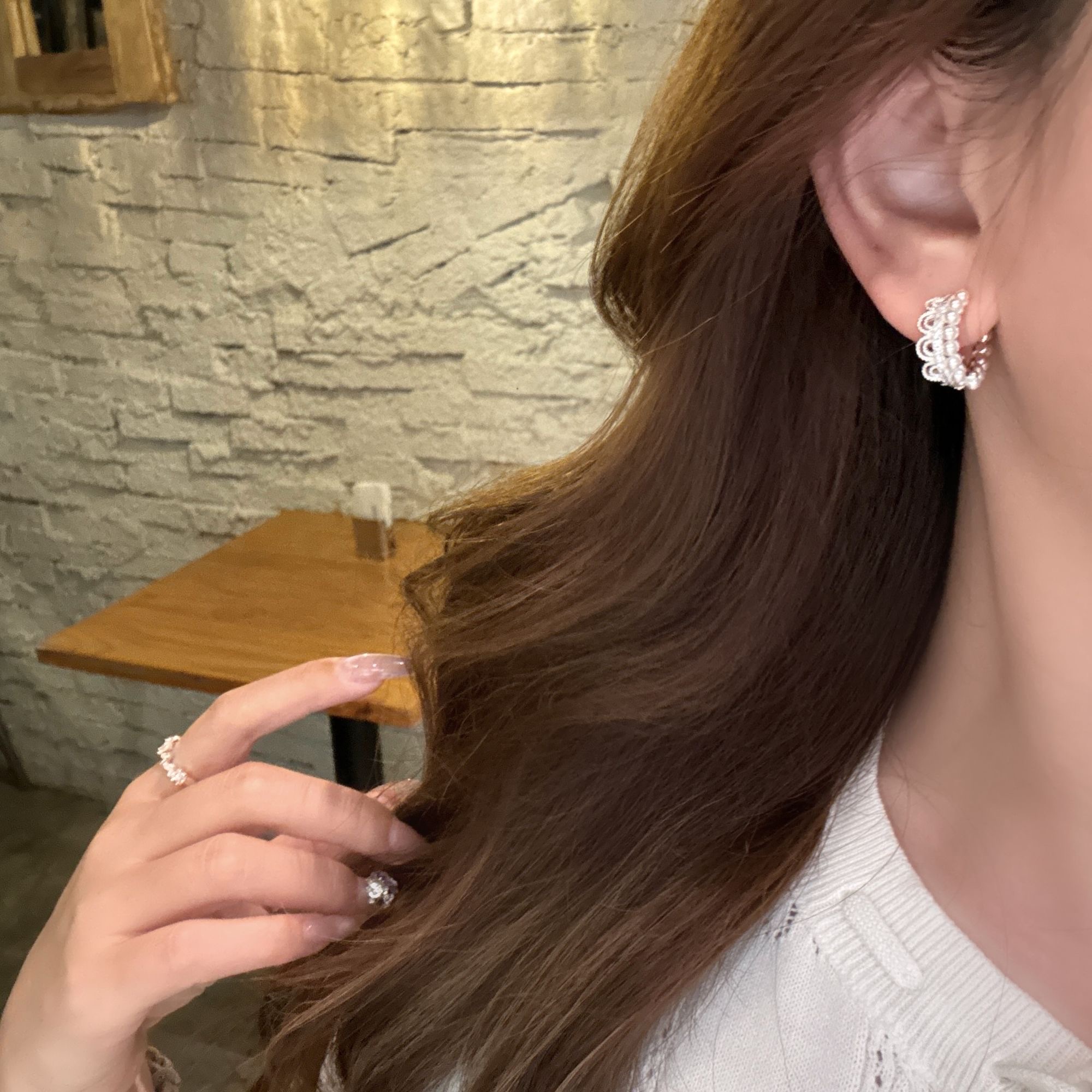 925 Silver ear rings, fashionable and elegant for women, anti-allergy ear buckles, new Korean version earrings, 456 accessories, earrings, earrings, stud accessories Item Picture