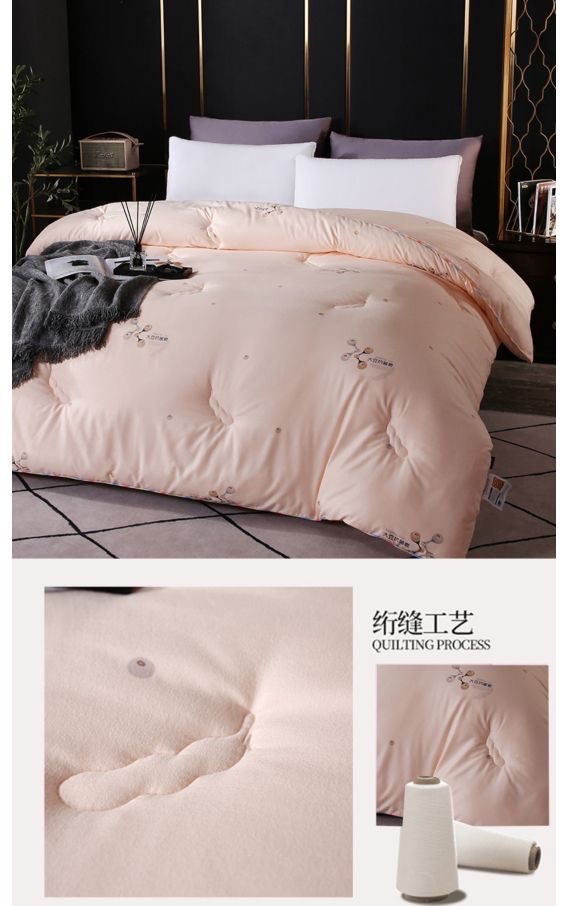 厂家直销新款大豆被热销中舒适保暖被子家居床上用品被子