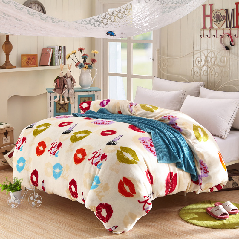 厂家直销被套套件床上用品单人床被套套件四季舒适亲肤被套
