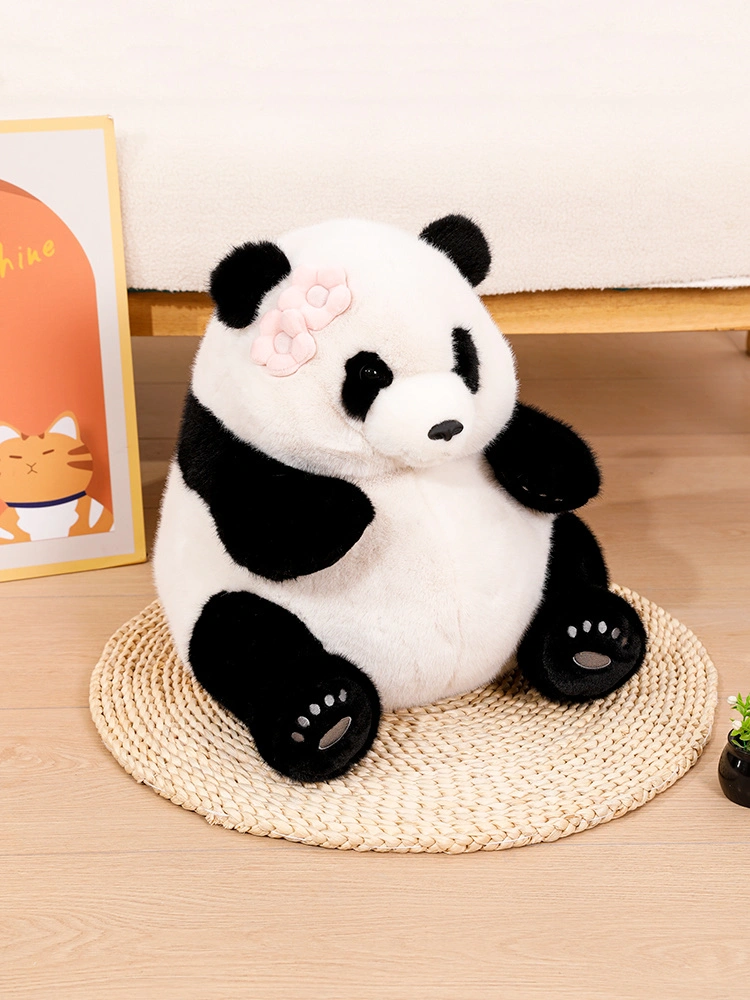 A genuine 20cm realistic giant panda plush toy from "Very Precious" is a perfect birthday gift and souvenir for your boyfriend or girlfriend during the New Year detail image 3