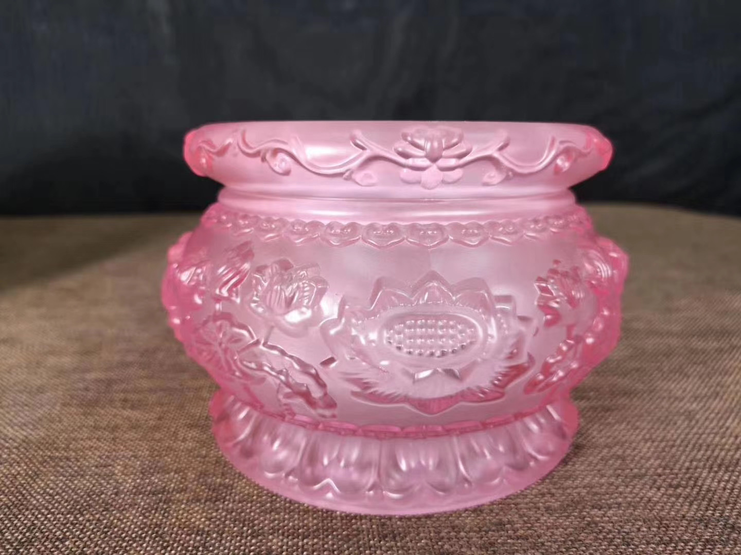 Buddhist and Taoist religious items, colorful glazed incense burners for worshipping Buddha details Picture