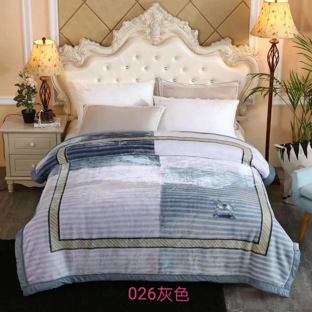 厂家直销毯子毛毯 保暖柔软舒适盖毯多用途家居必备毛毯毯子