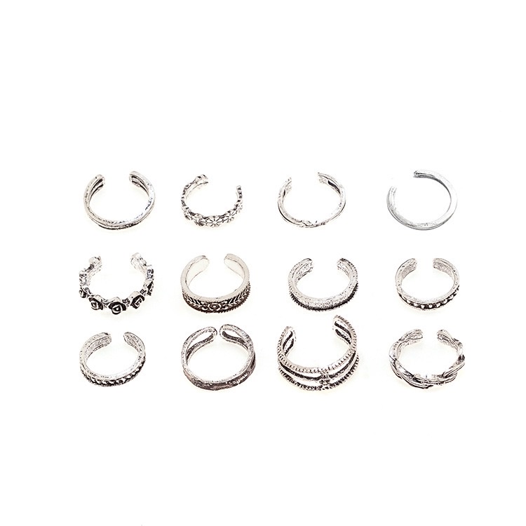 Sterling silver ring for men, retro design, personalized and trendy ring, simple vintage style accessory Specification image