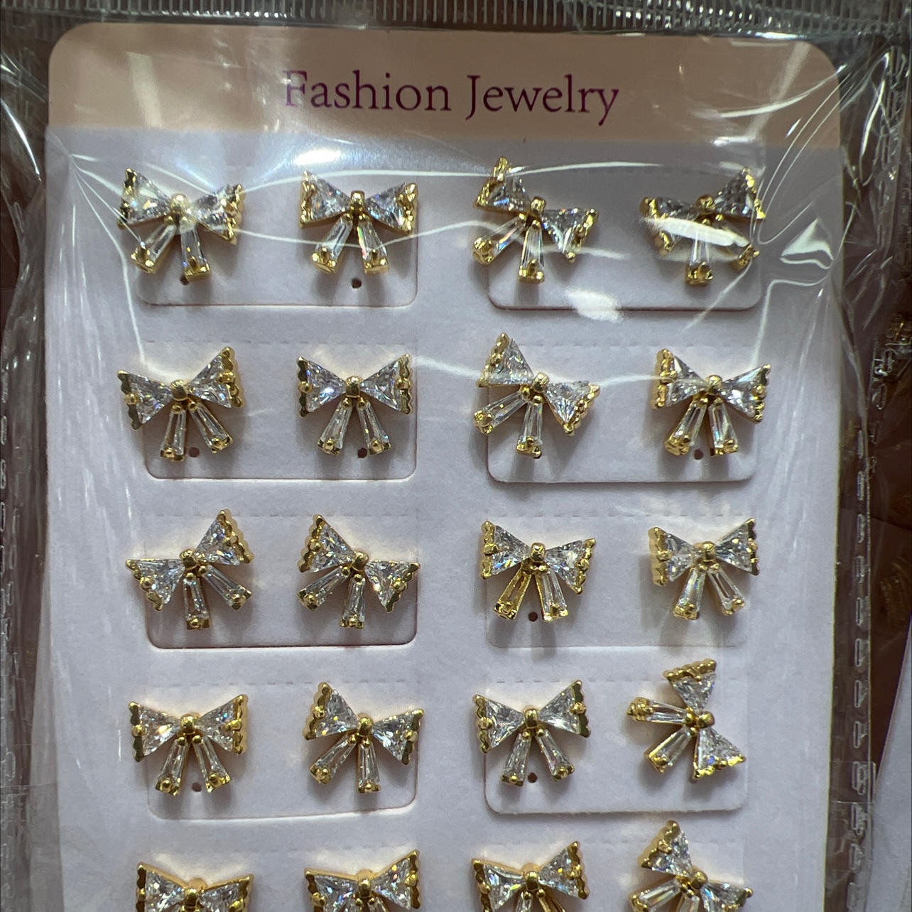 烧焊锆石银饰耳环 时尚简约设计锆石点缀 精致百搭饰品珊珊饰品A666