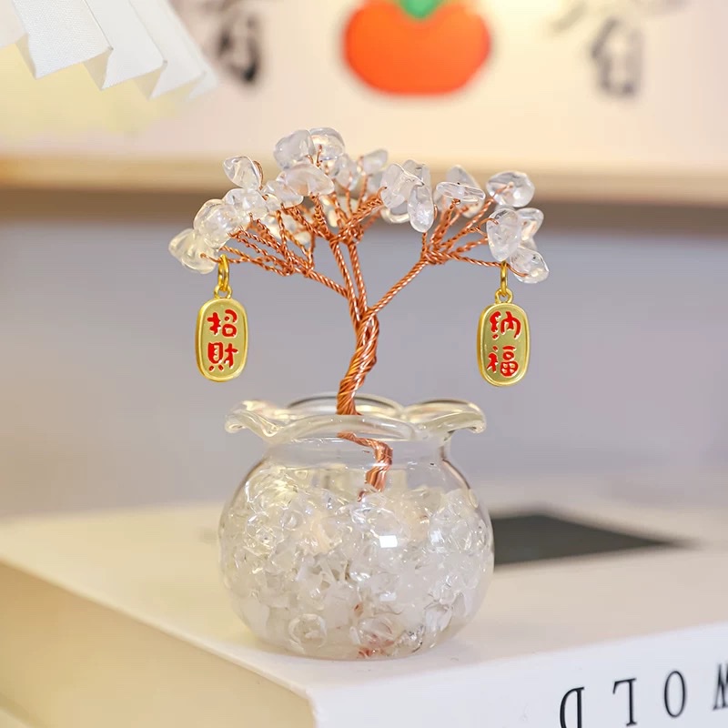 Creative handcrafted crystal ornaments, home and office ornaments, desktop stress-relieving small ornaments, ornaments, ornaments, small ornaments Item Picture