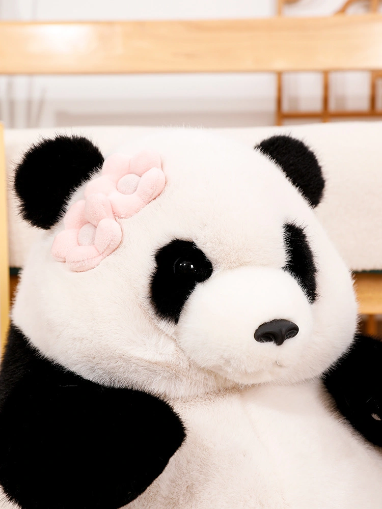 A genuine 20cm realistic giant panda plush toy from "Very Precious" is a perfect birthday gift and souvenir for your boyfriend or girlfriend during the New Year detail image 4