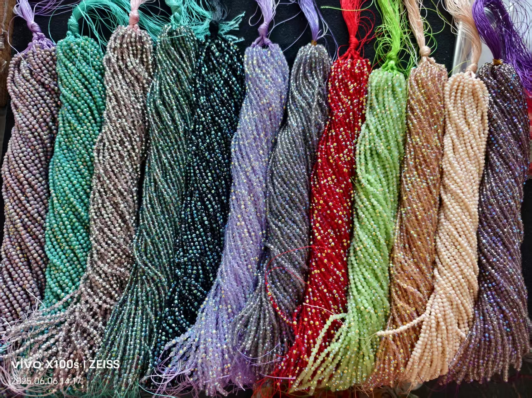 水晶饰品配件玻璃珠饰品配件首饰礼品蝴蝶结