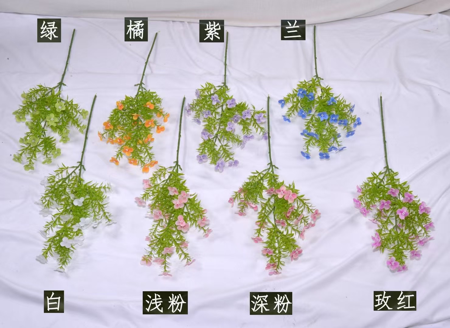 仿真荷花毛线针织小花束 发光干花束创意装饰摆件 家居礼品