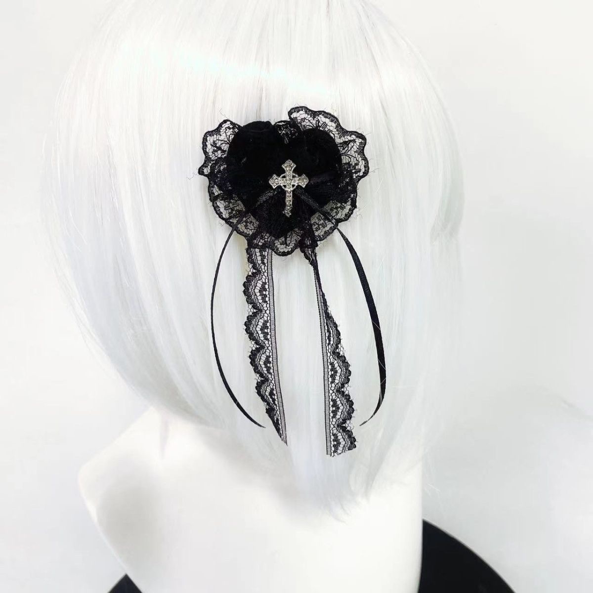 儿童玩具迷你荧光棒穿戴甲化妆品串珠益智手工创意礼物白底实物图