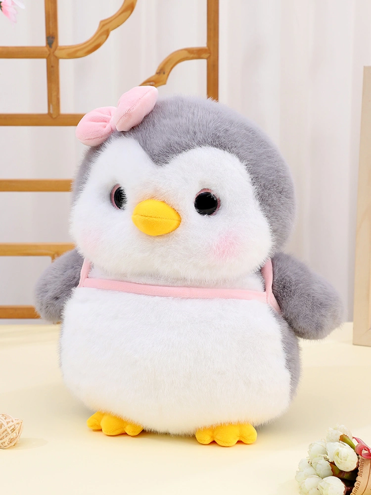 Genuine, very precious new 20cm truant penguin brother, cute little penguin plush toy, doll, birthday gift for girls, bed hugging doll, sleeping pillow detail image 6