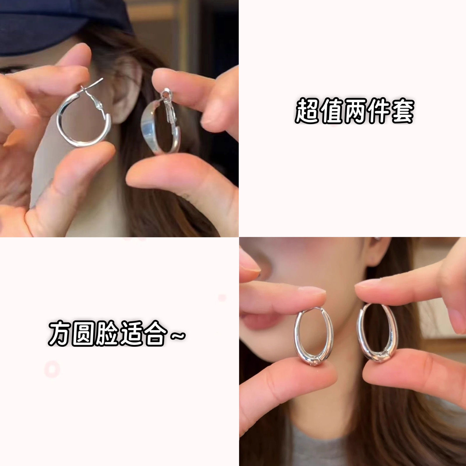 925 Silver ear rings, fashionable and elegant for women, anti-allergy ear buckles, new Korean version earrings, 457 accessories, earrings, earrings, stud accessories detail image 3